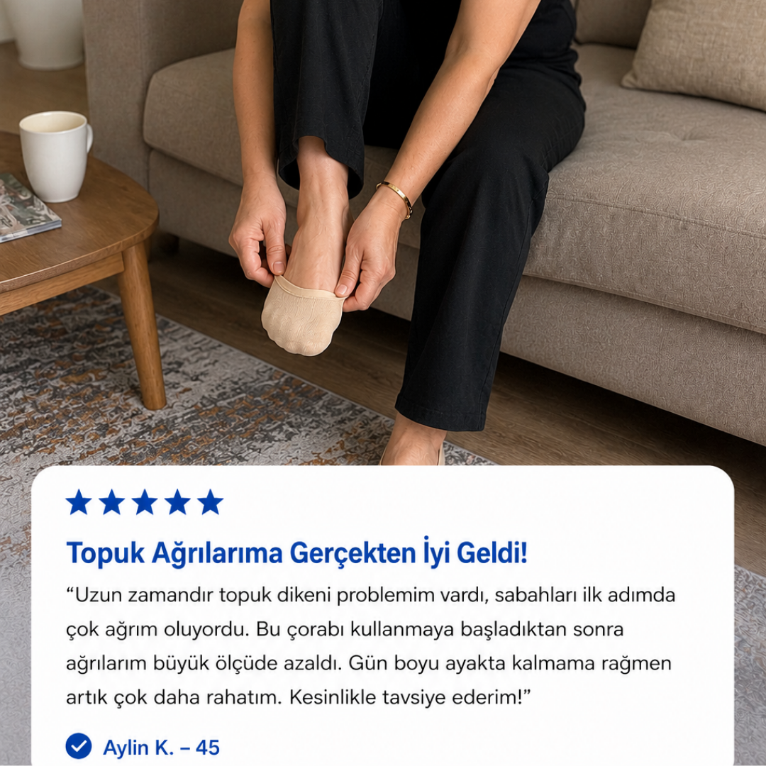 Konfor Adım™ Ortopedik Çorap
